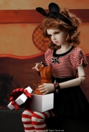 Кукла Kid Dollmore Girl — Luen-e, (высота 43,5 см), кастом, девочка