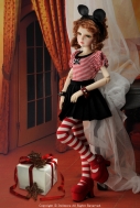 Кукла Kid Dollmore Girl — Luen-e, (высота 43,5 см), кастом, девочка