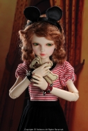 Кукла Kid Dollmore Girl — Luen-e, (высота 43,5 см), кастом, девочка