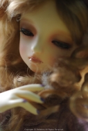 Кукла Kid Dollmore Girl — Sleepy Eyes Flocke(e), (высота 43,5 см), кастом, девочка