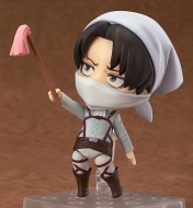 Лимитированная эксклюзивная фигурка Nendoroid — Shingeki no Kyojin — Levi — Cleaning ver.