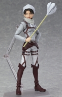 Лимитированная эксклюзивная фигурка Figma — Shingeki no Kyojin — Levi — Cleaning ver.