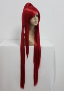 Парик термостойкий длинный 100 см красный Yoko Littner