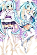 Наволочка для подушки-дакимакуры Hatsune Miku (два разных рисунка)
