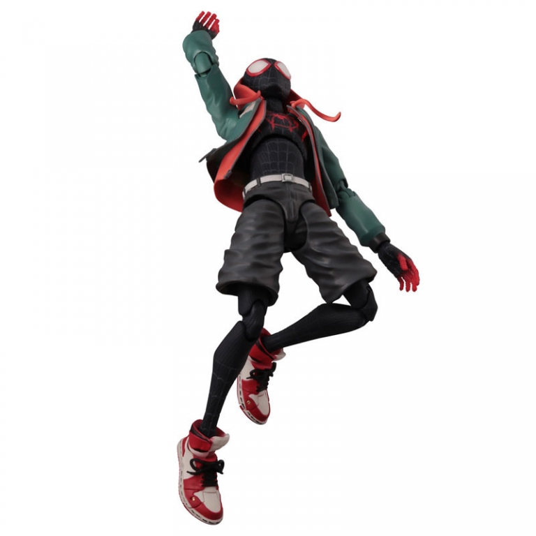 Miles morales into the store spider verse action figure