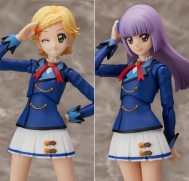 Лимитированная фигурка Aikatsu! — Hikami Sumire — Shinjou Hinaki — S. H. Figuarts — Winter Uniform ver. (две в комплекте)