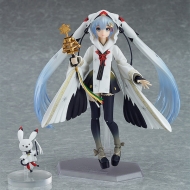 Лимитированная аниме фигурка Vocaloid — Hatsune Miku — Rabbit Yukine — Figma — Snow 2018, Crane Priestess Ver.