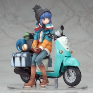Аниме фигурка Yuru Camp△ - Shima Rin — 1/10 — with Scooter