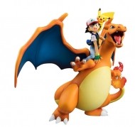 Аниме фигурка Pocket Monsters — Lizardon — Pikachu — Satoshi — G.E.M. — G.E.M. Pocket Monsters Series