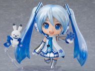 Лимитированная аниме фигурка Nendoroid Vocaloid — Hatsune Miku — Rabbit Yukine — Snow, 2.0