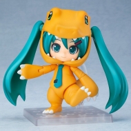 Аниме фигурка Nendoroid Digimon Adventure — Vocaloid — Hatsune Miku — Kigurumi Agumon Ver.