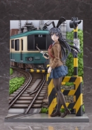 Лимитированная фигурка Seishun Buta Yarou wa Bunny Girl Senpai no Yume wo Minai — Sakurajima Mai — Shibuya Scramble Figure — 1/7 — Enoden Ver.