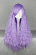 Парик термостойкий длинный 70 см фиолетовый волнистый