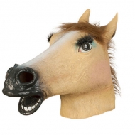 Маска Голова коня женская Horse Head Mask